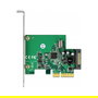 DeLOCK PCI Express x4 Tarjeta de Expansión Interna USB 3.2 Gen 2 (1x Conector Key B 20 Pines) - Adaptador para Placa Base