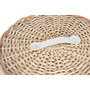 DKD Home Decor Set de 3 Cestas de Ropa de Mimbre y Poliéster Natural