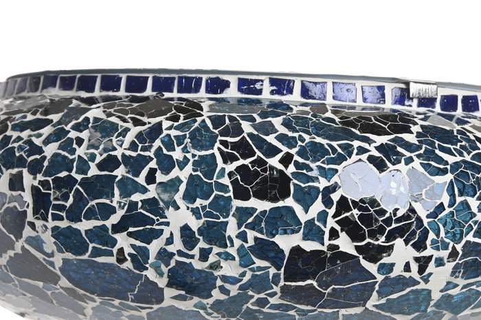 DKD Home Decor Lámpara de Techo Árabe Azul 38 x 14 x 38 cm (2 Unidades)