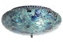 DKD Home Decor Lámpara de Techo Árabe Azul 38 x 14 x 38 cm (2 Unidades)