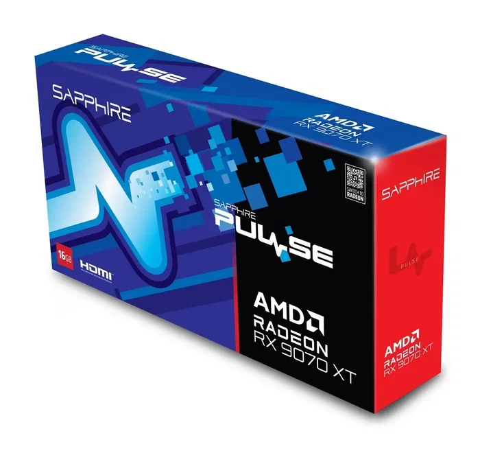 Sapphire PULSE Radeon RX 9070 XT 16GB GDGD6