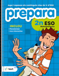 TEXT EDUCACIO, Prepara 2n ESO Matemàtiques - TEXT EDUCACIO