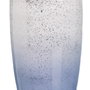 Botella Decorativa Azul Cristal 16 X 16 X 44 cm