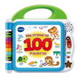 VTech Libro Interactivo Bilingüe Mis Primeras 100 Palabras 80-601547 para Bebés +18 Meses, Español e Inglés, 12 Páginas, 3 Modos de Juego