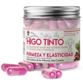 TUNO CANARIAS Higo Tinto Con Colageno Y Acido Hialuronico 90 Cápsulas