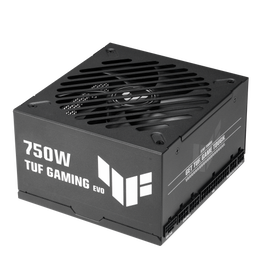 ASUS TUF-GAMING-750G-EVO 750W ATX 3.0 80+ GOLD Fuente de Alimentación PC con Ventilador Activo, Cables Modulares, 10 Años de Garantía