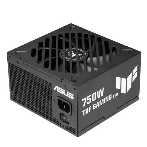 ASUS TUF-GAMING-750G-EVO 750W ATX 3.0 80+ GOLD Fuente de Alimentación PC con Ventilador Activo, Cables Modulares, 10 Años de Garantía