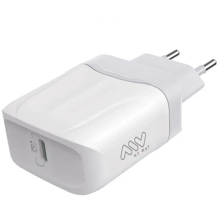Myway Cargador de Pared MWACC0005 20W USB-C Blanco