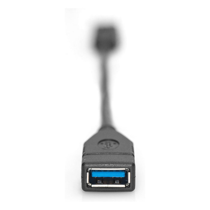Digitus Adaptador USB Tipo-C a USB-A OTG 0,15m Digitus Adaptador USB Tipo-C a USB-A OTG 0,15m