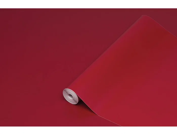 D-c-fix Rollo Autoadhesivo Burdeos Mate para Manualidades y Bricolaje, Papel Plastificado 45 cm de Ancho x 15 m de Largo