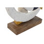 DKD Home Decor Decoración de Mango Blanco 34x9x45 cm