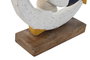 DKD Home Decor Decoración Atlántico Blanco Azul Marino 9 x 45 x 34 cm