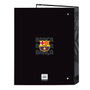 Safta Carpeta Folio 4 Anillas Mixtas F.C. Barcelona Black