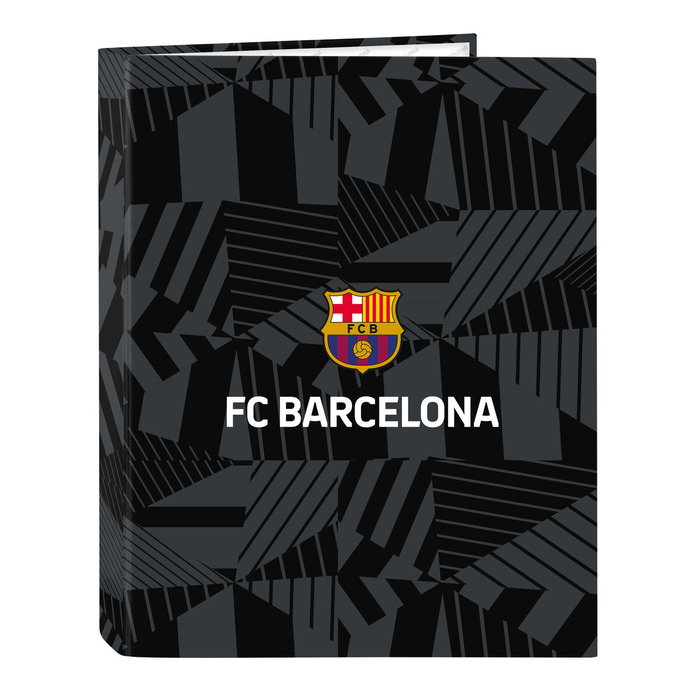 Safta Carpeta Folio 4 Anillas Mixtas F.C. Barcelona Black Safta Carpeta Folio 4 Anillas Mixtas F.C. Barcelona Black