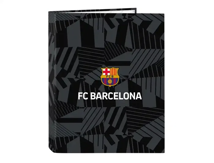 Safta Carpeta Folio 4 Anillas Mixtas F.C. Barcelona Black Safta Carpeta Folio 4 Anillas Mixtas F.C. Barcelona Black