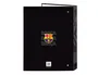 Safta Carpeta Folio 4 Anillas Mixtas F.C. Barcelona Black