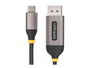 StarTech Adaptador de Cable USB-C a DisplayPort 1.4 3m 8K 60Hz / 4K 144Hz HDR10 - Negro/Gris - Modelo 142-USBC-DP-8K-10F