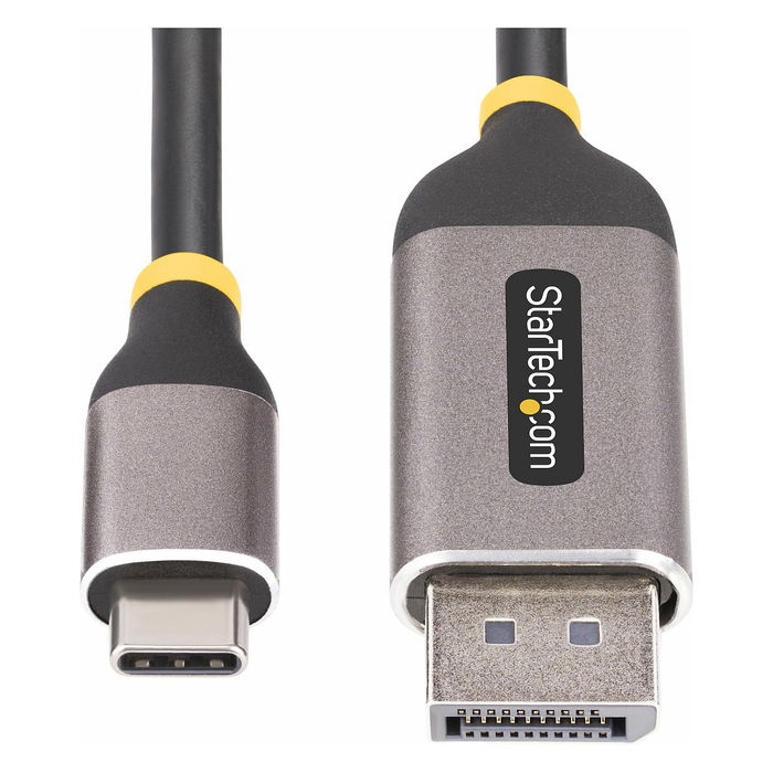 StarTech Cable Adaptador USB-C a DisplayPort 3m 8K 60Hz 4K 144Hz HDR10 Conversor USB Type C DP 1.4 Compatible con USB4/Thunderbolt 3/4