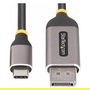 StarTech Cable Adaptador USB-C a DisplayPort 3m 8K 60Hz 4K 144Hz HDR10 Conversor USB Type C DP 1.4 Compatible con USB4/Thunderbolt 3/4