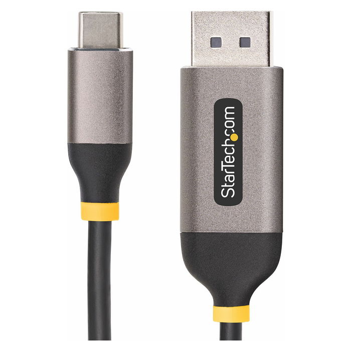 StarTech Cable Adaptador USB-C a DisplayPort 3m 8K 60Hz 4K 144Hz HDR10 Conversor USB Type C DP 1.4 Compatible con USB4/Thunderbolt 3/4