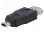 AKYGA Adaptador OTG USB 2.0 con conector USB A y mini USB B