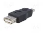 AKYGA Adaptador OTG USB 2.0 con conector USB A y mini USB B