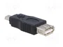 AKYGA Adaptador OTG USB 2.0 con conector USB A y mini USB B
