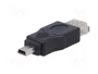 AKYGA Adaptador OTG USB 2.0 con conector USB A y mini USB B
