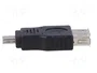 AKYGA Adaptador OTG USB 2.0 con conector USB A y mini USB B