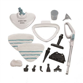 Ariete 4164 Mopa a Vapor 10 en 1 Steam Mop Limpia Suelos y Superficies con Accesorios para Hogar