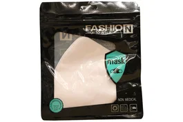 Fashion Mascarilla de tela Blanca Reutilizable Unisex