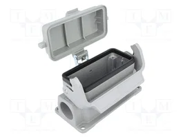 HARTING Carcasa para conectores HDC Han tamaño 16B IP65