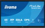 Iiyama TE6515A-B2AG Pantalla Táctil Interactiva 4K Android 65" | 8GB RAM 128GB | WiFi 6 | Panel VA | 40 Puntos Táctiles | Altavoces 40W | USB-C 100W | Micrófono