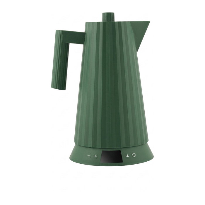 Alessi Hervidor Eléctrico Plissé 1L Verde MDL06/1 GR Alessi Hervidor Eléctrico Plissé 1L Verde MDL06/1 GR