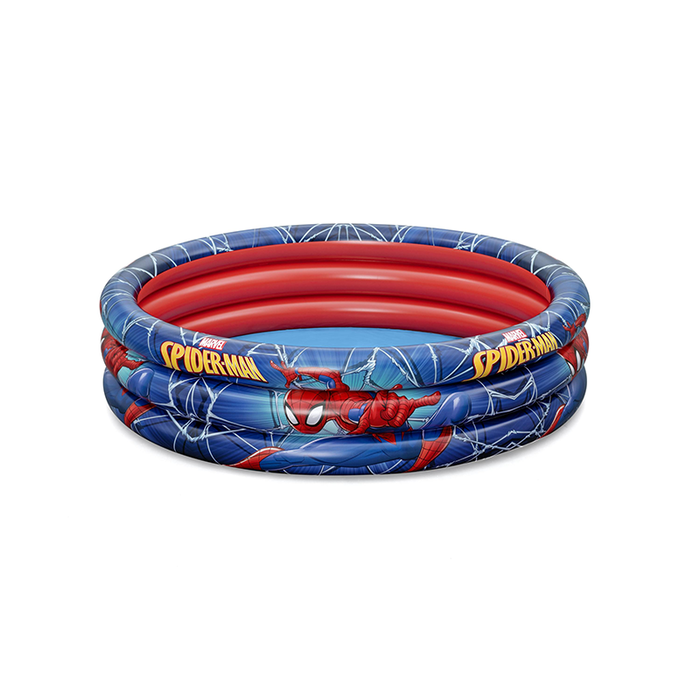Bestway Piscina Hinchable Marvel Spiderman 122x30 cm +2 Años Jardin 98018