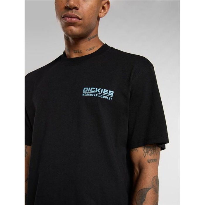 Camiseta de Manga Corta Hombre Dickies Bolivar Ss Negro XS