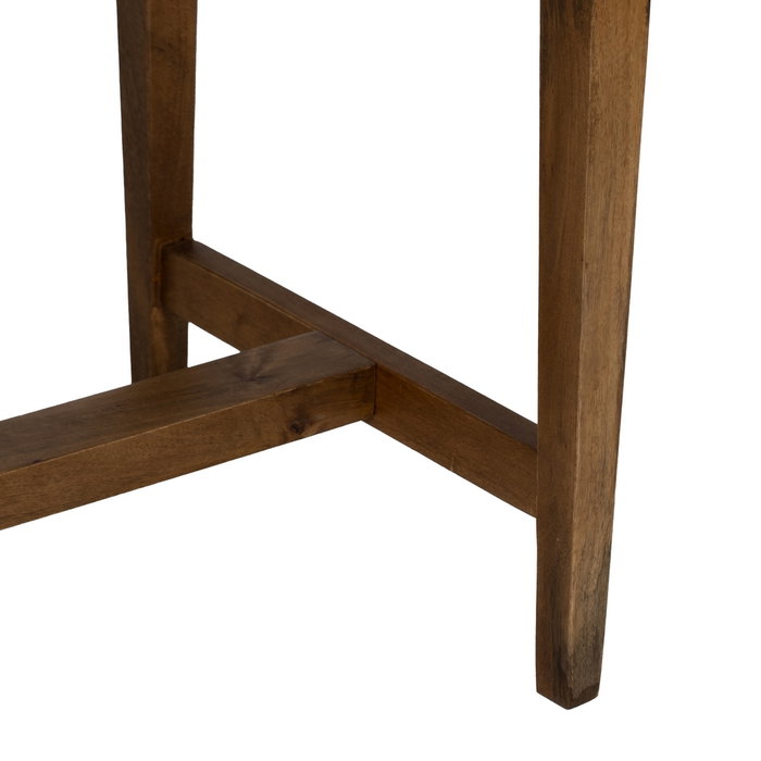 Ixia Escritorio de Madera de Mango Natural 122 x 62 x 90 cm