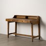 Ixia Escritorio de Madera de Mango Natural 122 x 62 x 90 cm