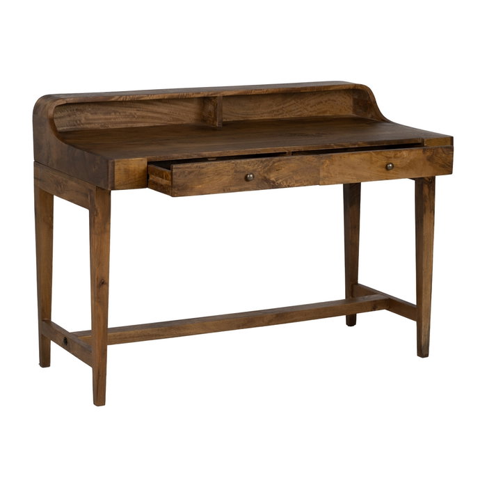 Ixia Escritorio de Madera de Mango Natural 122 x 62 x 90 cm
