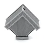 Fascinations Metal Earth Modelo 3D Casa de Pájaros en Metal - Kit de Maqueta de Acero Inoxidable para Construcción sin Pegamento ni Soldadura