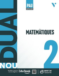VICENS VIVES, MATEMÁTIQUES 2N.BATXILLERAT. OBJECTIU PAU. LLIBRE+QUADERN NOU DUAL - VICENS VIVES