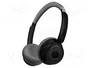 LogiLink BT 6.0 Headset Negro