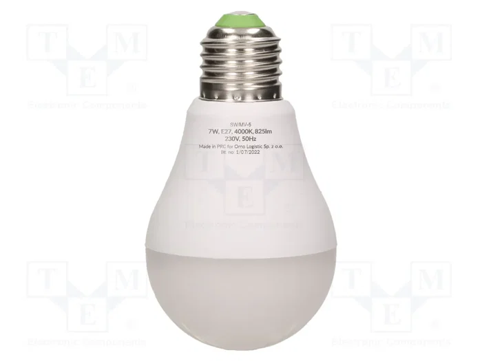 VIRONE Lámpara LED con Sensor de Movimiento E27 7W 4000K VIRONE Lámpara LED con Sensor de Movimiento E27 7W 4000K
