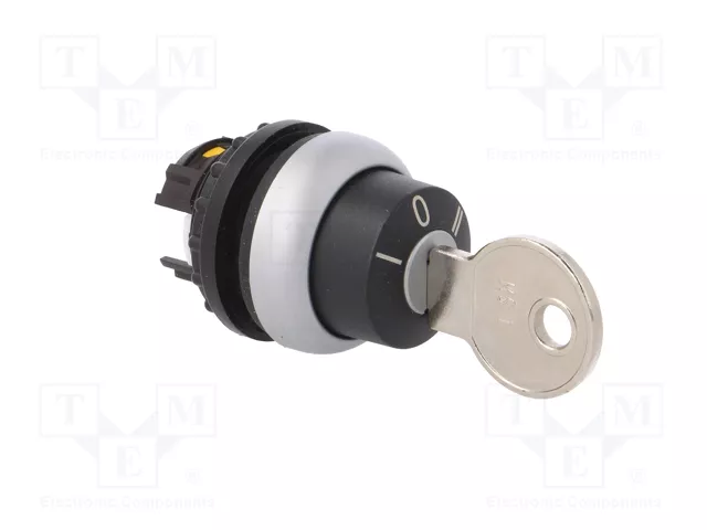 EATON ELECTRIC Interruptor rotativo con llave RMQ-Titan 22mm negro