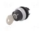 EATON ELECTRIC Interruptor rotativo con llave RMQ-Titan 22mm negro