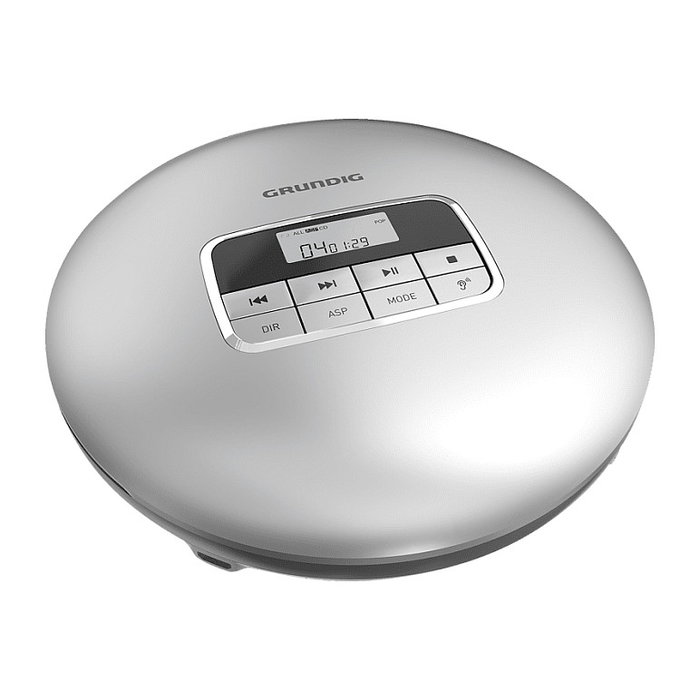 Grundig GCDP 8500 Reproductor de CD portátil Plata/Negro