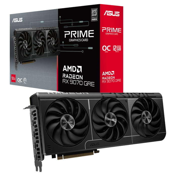 ASUS Prime RX 9070 GRE OC 12 GB GDDR6