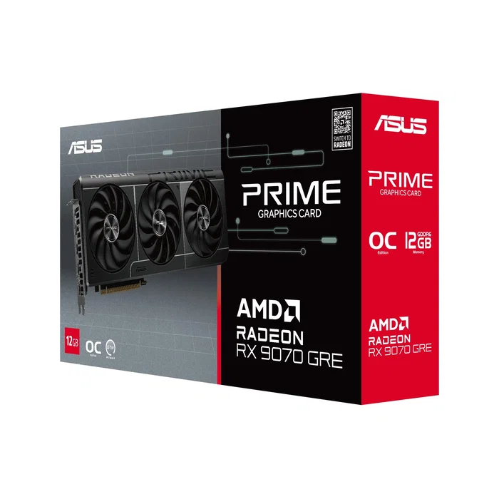 Asus Radeon RX 9070 GRE Prime 12GB GDDR6 OC