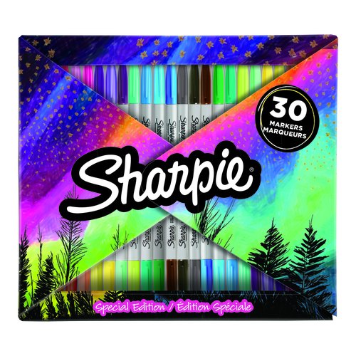 Sharpie Pack de Regalo con Rotuladores Permanentes Fine y Ultra Fine Surtidos (60 unidades) Sharpie Pack de Regalo con Rotuladores Permanentes Fine y Ultra Fine Surtidos (60 unidades)