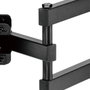 DAEWOO Soporte de TV 32-55 pulgadas con doble brazo y ajuste de altura